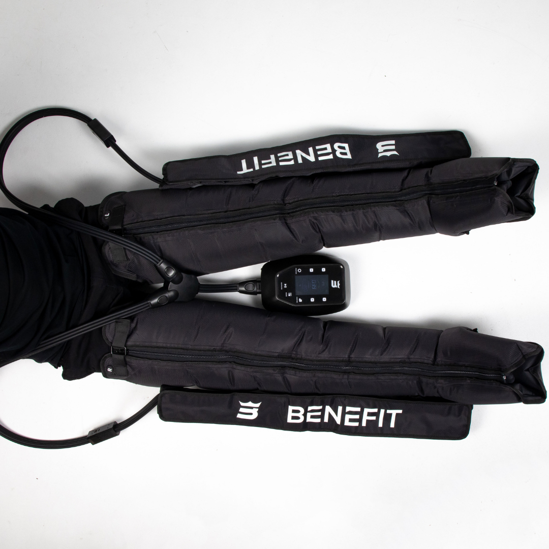 Benefit Recovery Compression Boots - full kit