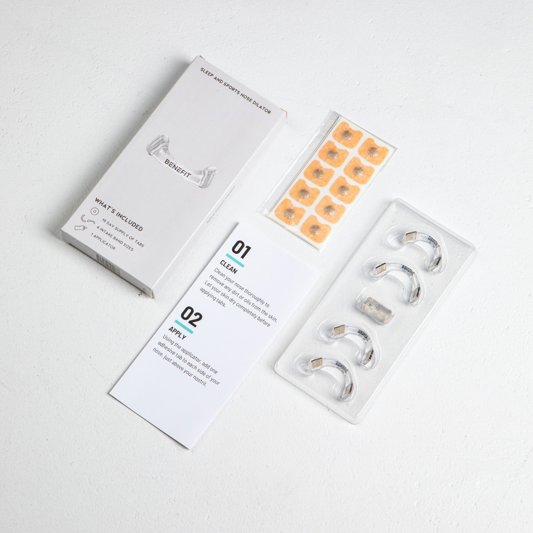 BreathFit nose dilator - Clear, full kit