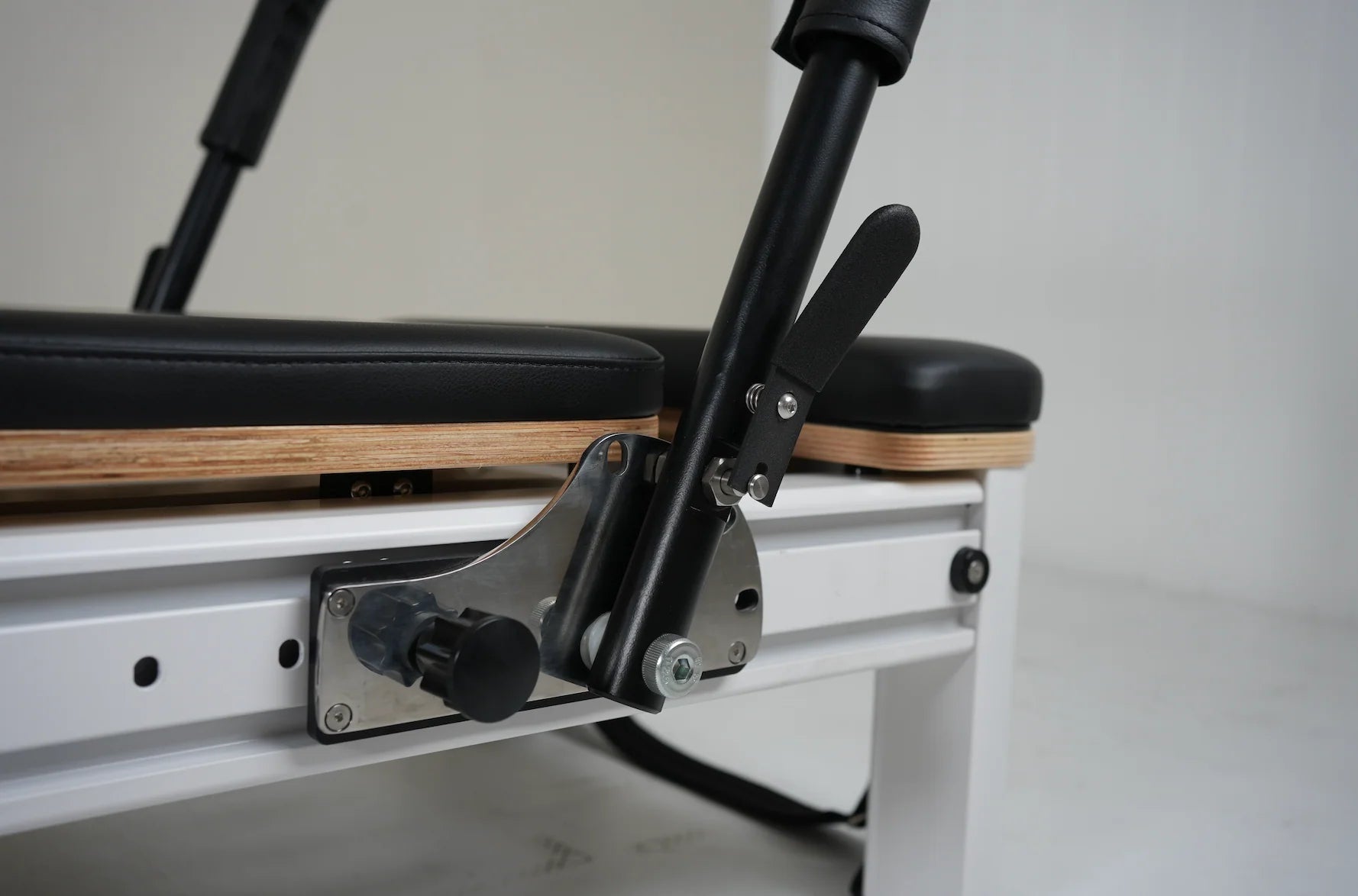 Core Collab Full Track Queen Studio Pilates Reformer side view