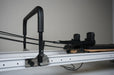 Core Collab Full Track Queen Studio Pilates Reformer footbar detail