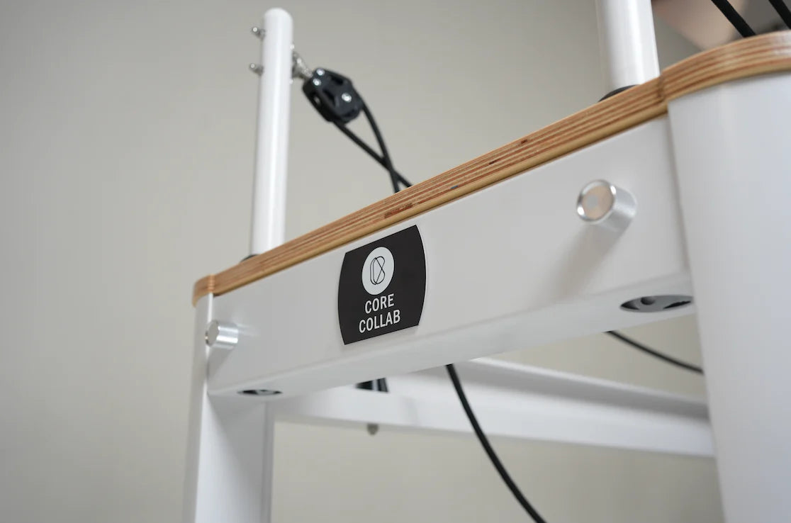 Core Collab Full Track Queen Studio Pilates Reformer springs detail