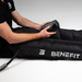 Benefit compression boots in use