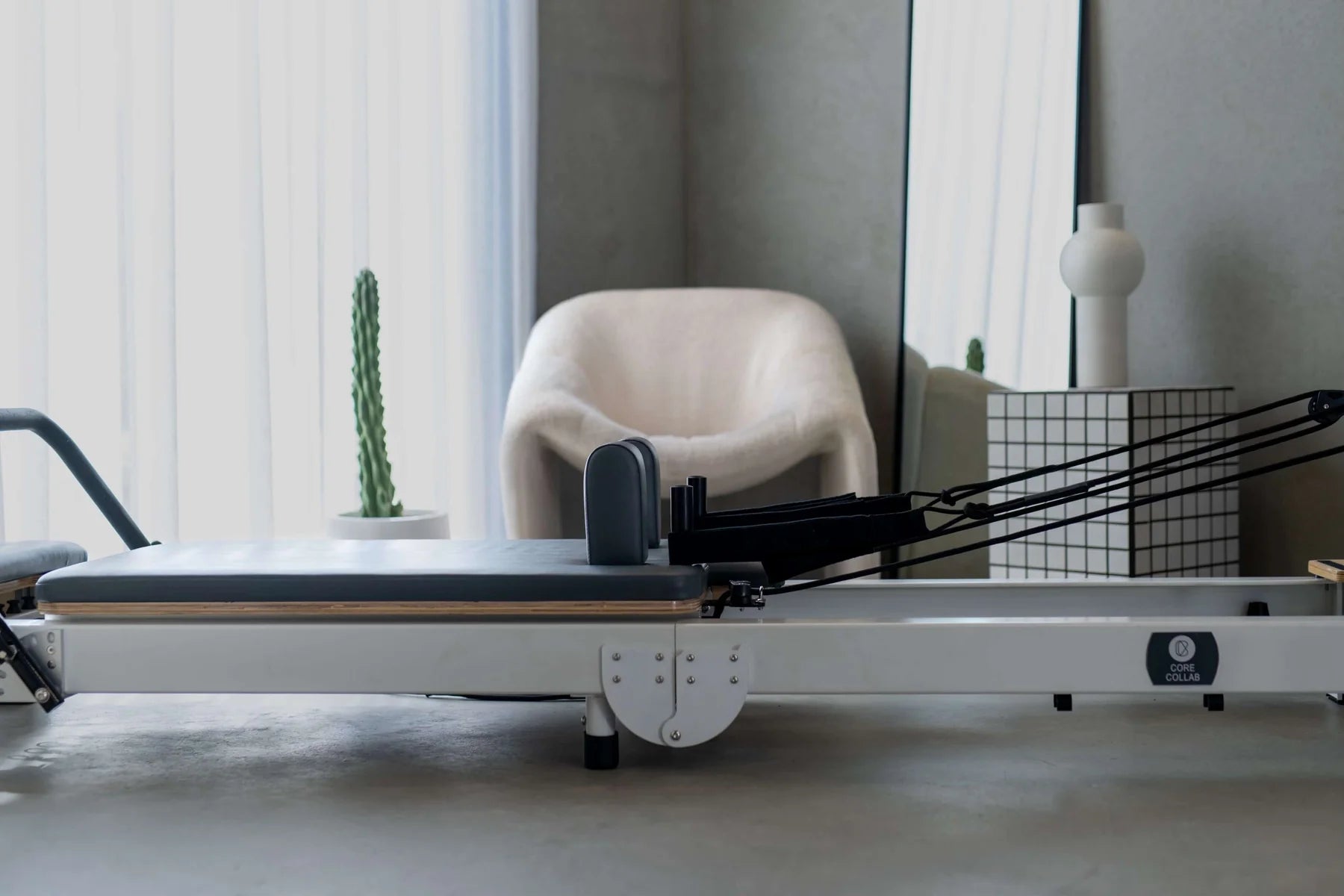 Core Collab Queen Folding Pilates Reformer full view