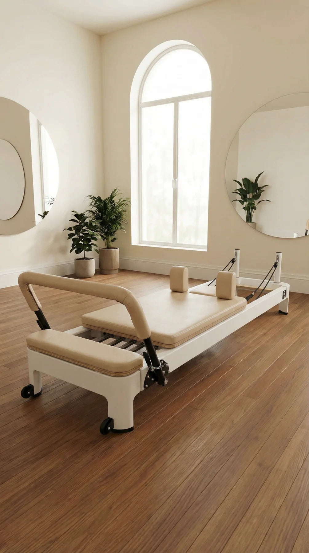 Queen Studio 2.0 Pilates Reformer carriage and springs detail